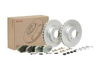 BREMBO KT 10 053 - Kit frenos, freno de disco