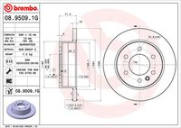 BREMBO KT 10 028 - Kit frenos, freno de disco