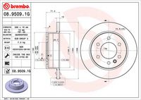 BREMBO KT 10 027 - Kit frenos, freno de disco