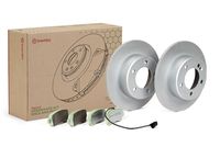 BREMBO KT 10 037 - Kit frenos, freno de disco