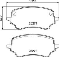 BREMBO P 24 236 - Juego de pastillas de freno