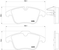 BREMBO P 61 106X - Juego de pastillas de freno