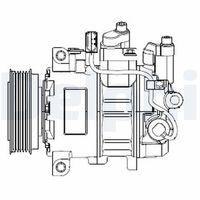 DELPHI CS20474 - Compresor, aire acondicionado