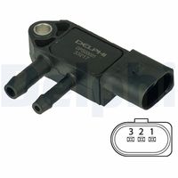 DELPHI DPS00001 - Sensor, presión gas de escape