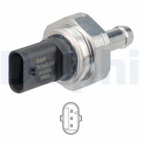 DELPHI DPS00035-12B1 - Sensor, presión gas de escape