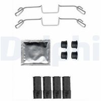 DELPHI LX0583 - Kit de accesorios, pastillas de frenos