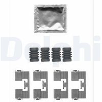 DELPHI LX0558 - Kit de accesorios, pastillas de frenos