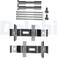 DELPHI LX0640 - Kit de accesorios, pastillas de frenos