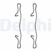 DELPHI LX0571 - Kit de accesorios, pastillas de frenos