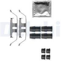 DELPHI LX0578 - Kit de accesorios, pastillas de frenos