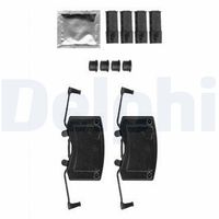 DELPHI LX0582 - Kit de accesorios, pastillas de frenos