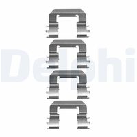 DELPHI LX0667 - Kit de accesorios, pastillas de frenos