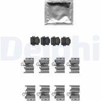 DELPHI LX0668 - Kit de accesorios, pastillas de frenos