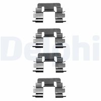 DELPHI LX0610 - Kit de accesorios, pastillas de frenos