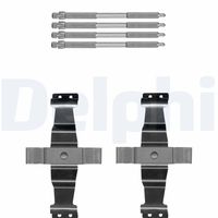 DELPHI LX0642 - Kit de accesorios, pastillas de frenos