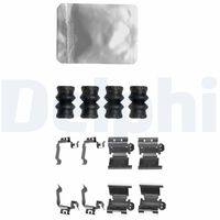 DELPHI LX0657 - Kit de accesorios, pastillas de frenos