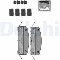 DELPHI LX0692 - Kit de accesorios, pastillas de frenos