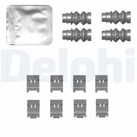 DELPHI LX0772 - Kit de accesorios, pastillas de frenos