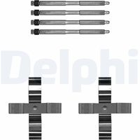 DELPHI LX0703 - Kit de accesorios, pastillas de frenos