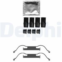 DELPHI LX0733 - Kit de accesorios, pastillas de frenos