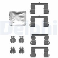 DELPHI LX0754 - Kit de accesorios, pastillas de frenos