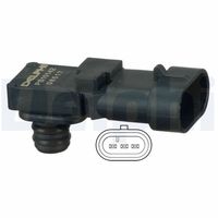 DELPHI PS10142 - Sensor, presión colector de admisión