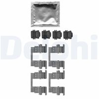 DELPHI LX0666 - Kit de accesorios, pastillas de frenos