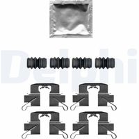 DELPHI LX0696 - Kit de accesorios, pastillas de frenos