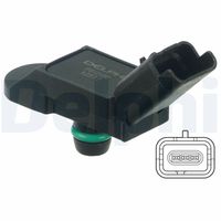 DELPHI PS10192 - Sensor, presión de sobrealimentación