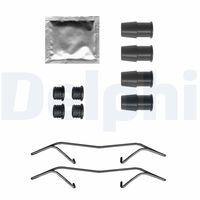 DELPHI LX0717 - Kit de accesorios, pastillas de frenos