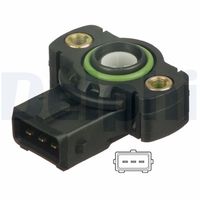 DELPHI SS10562-12B1 - Sensor, posición mariposa