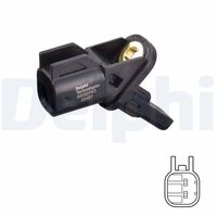 DELPHI SS20743 - Sensor, revoluciones de la rueda