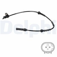 DELPHI SS20762 - Sensor, revoluciones de la rueda