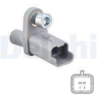 DELPHI SS20767 - Sensor, revoluciones de la rueda