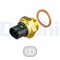 DELPHI TS10483 - Sensor, temperatura del refrigerante