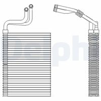 DELPHI TSP0525197 - Evaporador, aire acondicionado