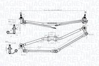 MAGNETI MARELLI 085570170010 - Varillaje de limpiaparabrisas