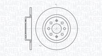 MAGNETI MARELLI 361302040119 - Disco de freno