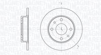 MAGNETI MARELLI 361302040169 - Disco de freno