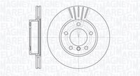 MAGNETI MARELLI 361302040346 - Disco de freno