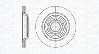 MAGNETI MARELLI 361302040456 - Disco de freno