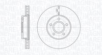 MAGNETI MARELLI 361302040588 - Disco de freno