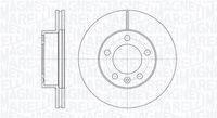 MAGNETI MARELLI 361302040622 - Disco de freno