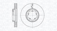 MAGNETI MARELLI 361302040653 - Disco de freno