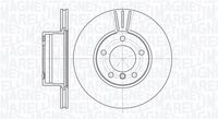 MAGNETI MARELLI 361302040662 - Disco de freno