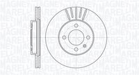 MAGNETI MARELLI 361302040250 - Disco de freno