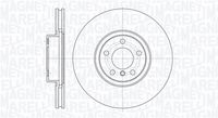 MAGNETI MARELLI 361302040761 - Disco de freno