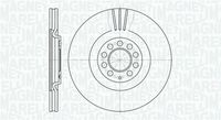 MAGNETI MARELLI 361302040660 - Disco de freno