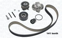 MAGNETI MARELLI 341401450001 - Bomba de agua + kit correa distribución