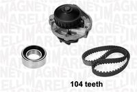 MAGNETI MARELLI 341401580001 - Bomba de agua + kit correa distribución